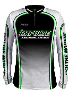 Impulse Sublimated  Fishing Jersey - front