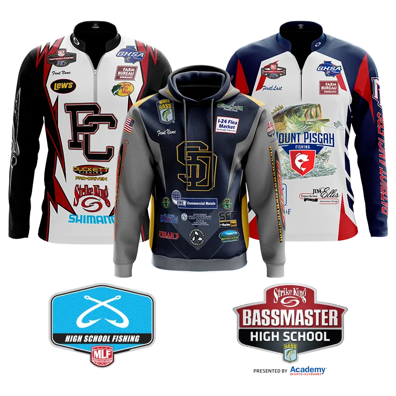 Very cool Greenbrier High School competitive fishing team jerseys!